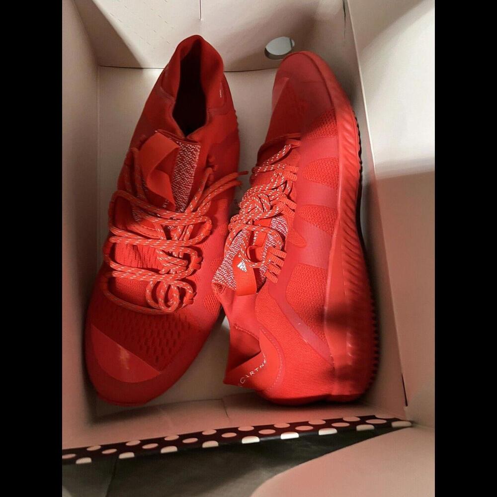 New ADIDAS BY STELLA MCCARTNEY Crazy Train Pro-Mid Red US 10 women